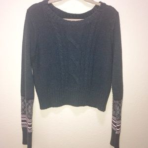 Holiday Cropped Sweater